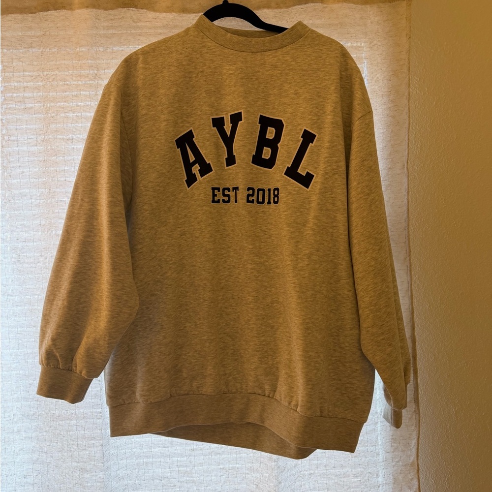 AYBL Women's Crewneck Jacket in Gray
